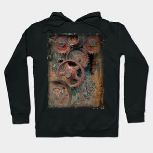 old industrial gears Hoodie